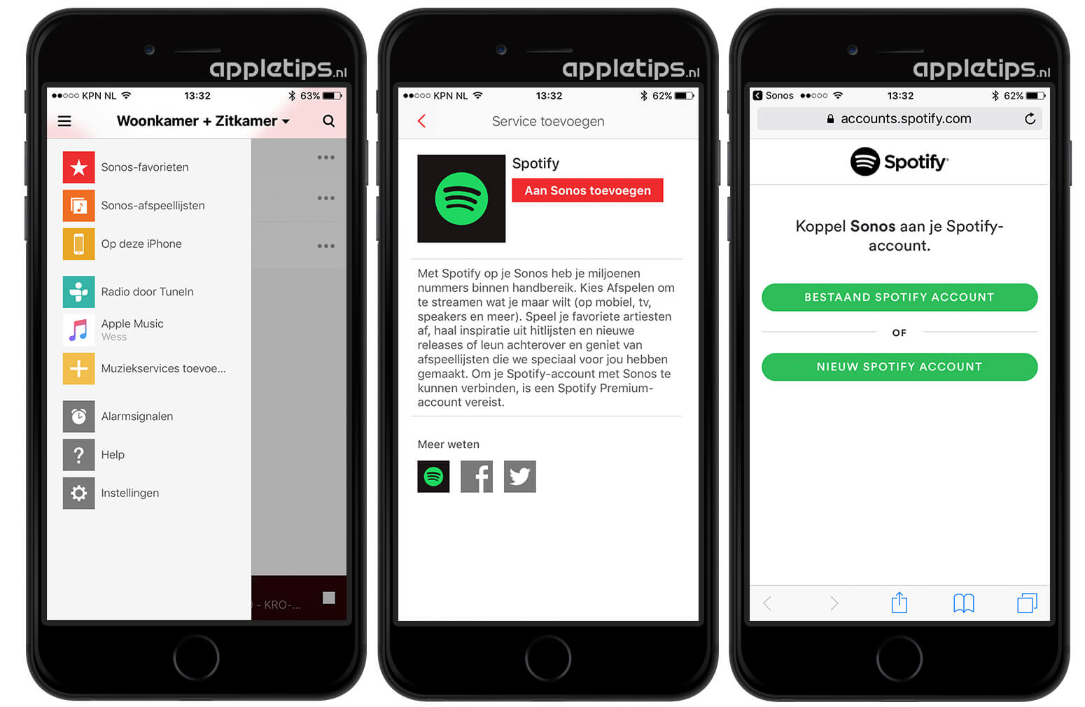 Sonos App Spotify Search